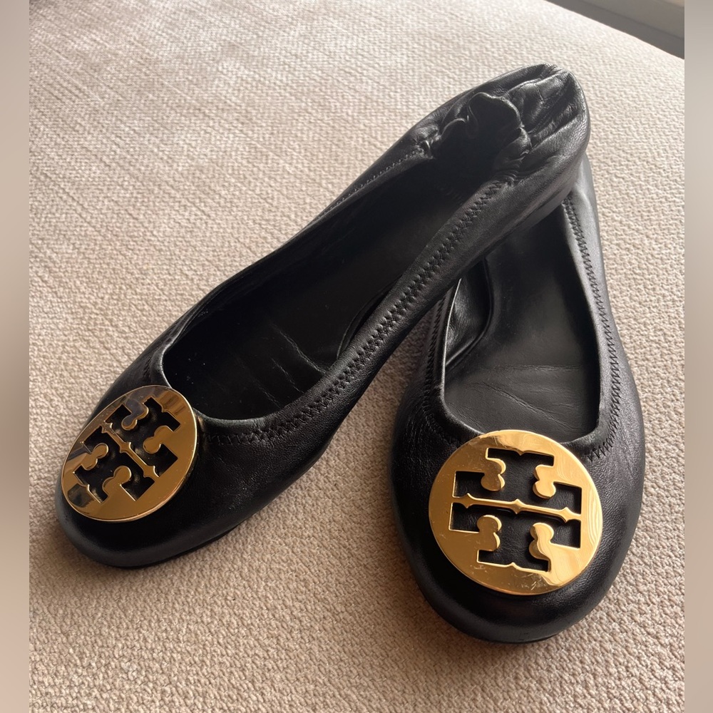 Tory Burch flats women’s size 9.5 - like new-